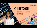 3713 Longest Balanced Substring I Leetcode POTD Python
