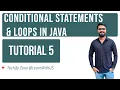 Techify Zone Java Selenium Series Conditional Statements Loops in Java Tutorial 5