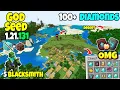 Lagu 🔥Ultimate (God Seed) For Minecraft 1.21 Bedrock \u0026 PE | Five Blacksmith Village Seed Bedrock 1.21.131