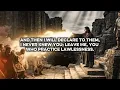 False Faith Will Fall – Your Works Cannot Save You (Official Lyric Video) | Christian Metal