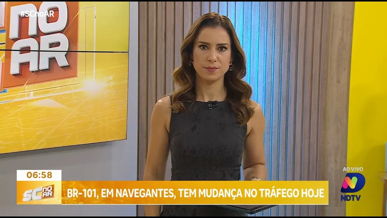 Alerta: alteração de tráfego na BR-101 em Navegantes devido a obras de duplicação da BR-470