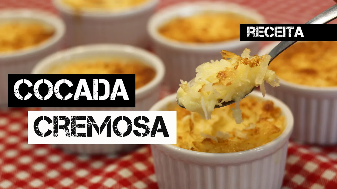 COCADA CREMOSA NA AIRFRYER L RECEITA JUNINA