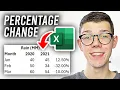 How To Calculate Percentage Change In Excel - Full Guide