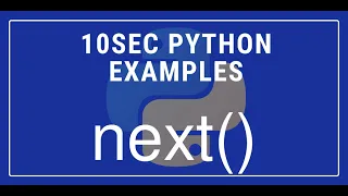 10sec Python Examples next Built in Function by Code Recipe