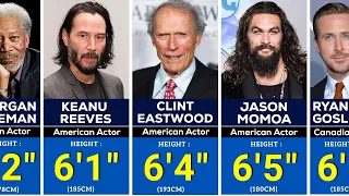 REAL Heights Of 300 Hollywood Actors Shortest to Tallest