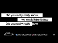 Mungo's Hi Fi feat. Soom T - Did You Really Know (Lyrics)