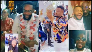 live video of celebrities stoning emoney with bundles at his 40th birthday celebration trending