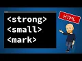 HTML text formatting