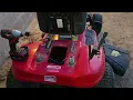 Troy Bilt Bronco riding lawn mower NO POWER NO CRANK NO START bad solenoid