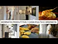 Lagu Una giornata di pulizie per me + Preparazione  Cibi Sani e facili, pulire e riordinare.  Produttiva