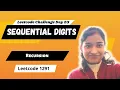 Sequential Digits Leetcode1291 Recursion