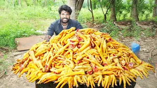 ASMR - 1000 Chicken Leg Cooking and Eating in Village style ASMR Sound making