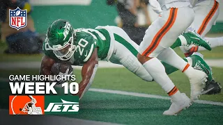 Cleveland Browns vs New York Jets Game Highlights 2025 NFL Season Week 10