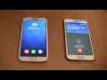 Incoming call\u0026Outgoing call at the Same Samsung Galaxy Note 2  MIUI+Note 1 Custom Android 7