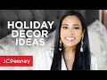 Holiday Decor Ideas with MissLizHeart JCPenney