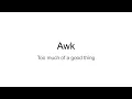 AWK - A Tool That Does Too Much