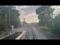 Metra SWS Cab Car Ride on Train From Manhattan to Chicago