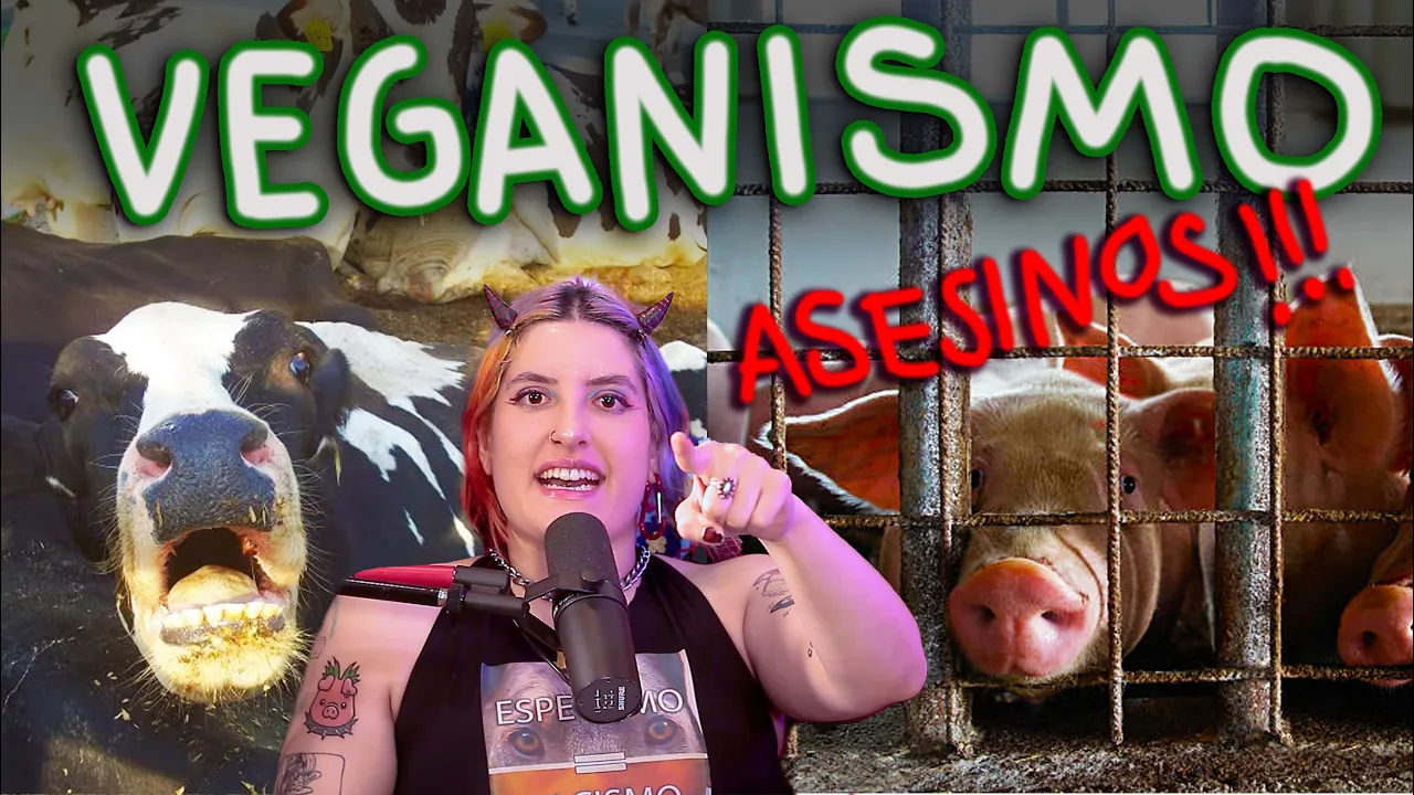 La Industria de la CARNE equivale al HOLOCAUSTO ¡Arriba el VEGANISMO! | Tecito de Calzón