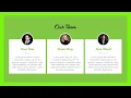 How to create Our Team Section Using HTML and CSS