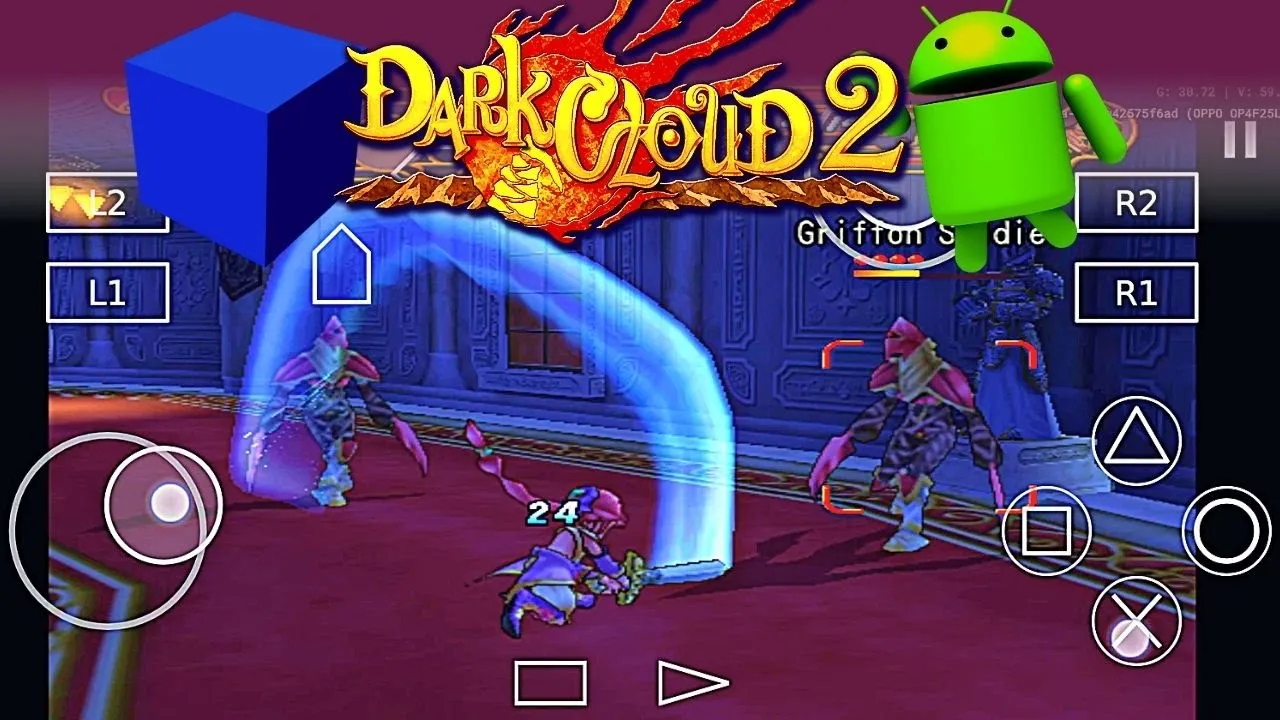 Dark Cloud 2 - PS2 Emulator Android Gameplay - Aether SX2 APK - Dark Cloud 2 Mobile - 2022