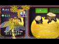 How to Breed Rare Yawstrich My Singing Monsters