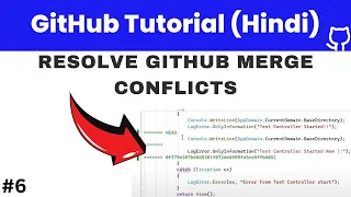 Resolve GitHub Merge Conflicts using Git Bash