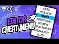 How to Make an Editor Cheat Menu Unity Tutorial