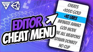 How to Make an Editor Cheat Menu Unity Tutorial