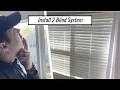 Install Two Blinds Instead of One - Step by Step w Levolor Trim Go Faux Wood Inside Mount Blinds
