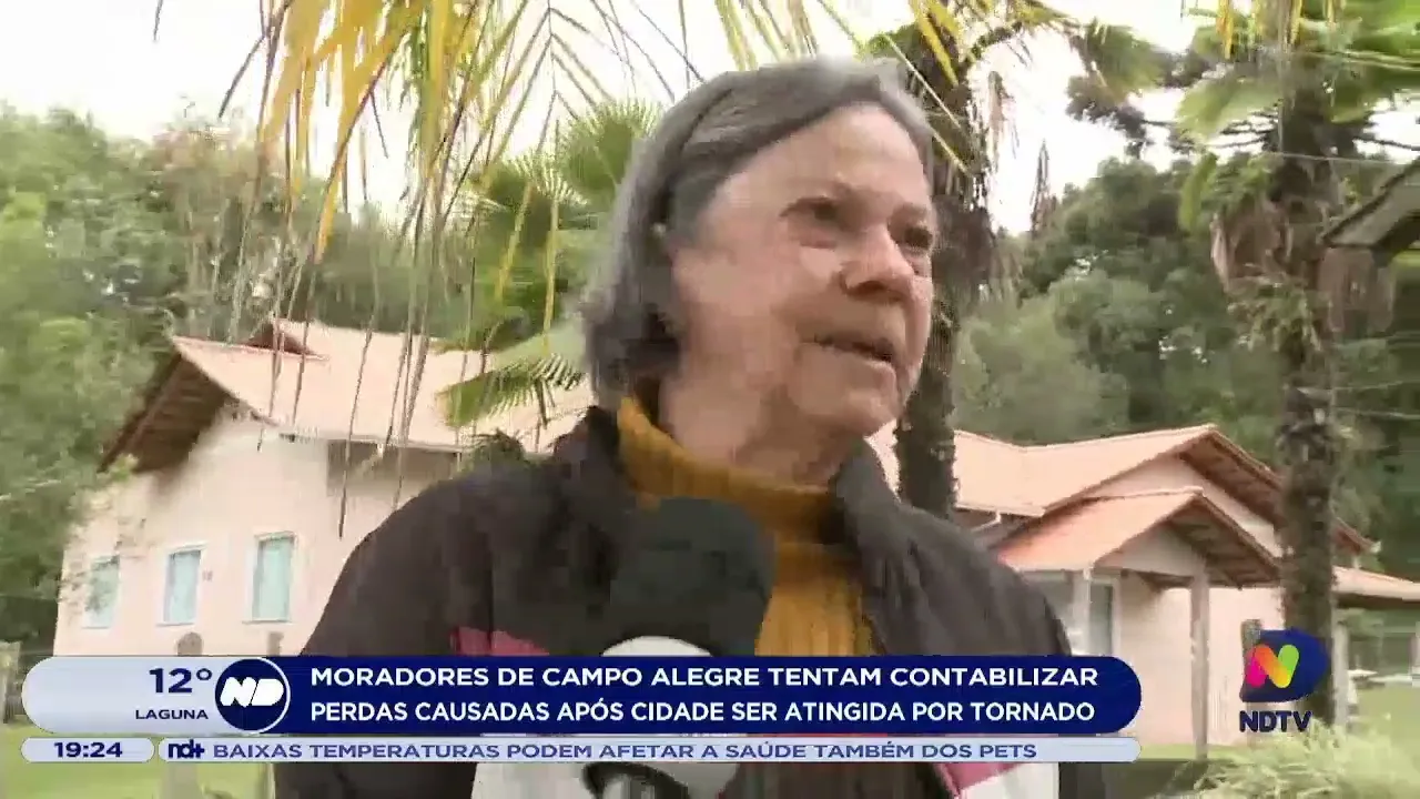 Moradores de Campo Alegre relatam perdas após tornado atingir cidade