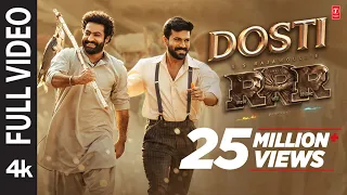 full video dosti song telugu rrr kaala bhairava mm keeravaani ntr ram charan ss rajamouli