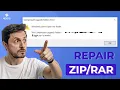 4 Ways How to Repair Corrupted or Damaged ZIP WinRAR Archive Files Repair Corrupted Archive