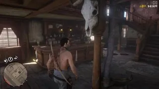 red dead redemption 2 fight club 187 after knocked his toupee off the next contender tries lol