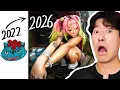 RATING YOUR ART GLOW UPS I m genuinely scared