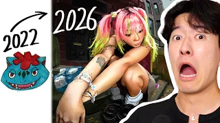 RATING YOUR ART GLOW UPS (I'm genuinely scared)