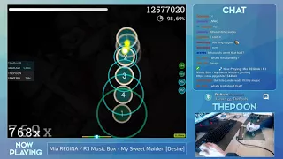 Download ThePooN | Mia REGINA / R3 Music Box - My Sweet Maiden [Desire] 7.42* FC | 98.94% 565pp if Ranked! MP3