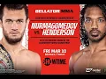 Usman Nurmagomedov vs Benson Henderson... in Bellator???