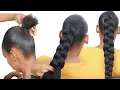 Lagu WOW 💖 THIS IS SO COOL - 15MINS SLEEK PONYTAIL HAIRSTYLE FOR SIMPLE GIRLS / Beginners hairstyle