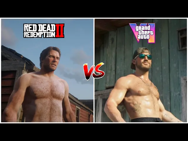 RDR 2 VS GTA 6 GRAPHICS COMPARISON