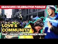 Seahawks celebration interview early wake-up big energy and positivity