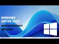 How To Configure Windows Server 2025 Backup Strategy with VSS Step by Step Guide