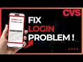 How To Fix CVS Account Login Problem
