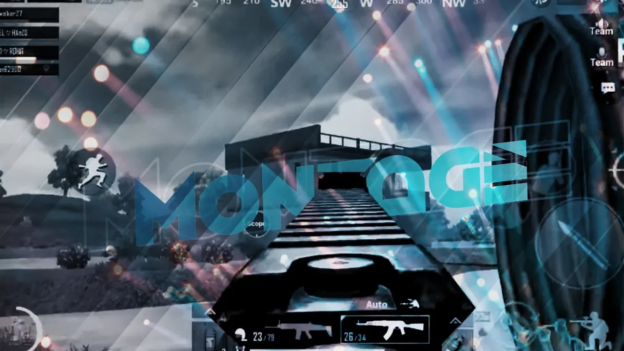 I COPIED ATHENA GAMING SENSITIVITY AND BECAME A LEGEND | PUBG MOBILE MONTAGE FT AWEIN HAI | RAFTAAR