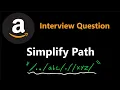 Simplify Path - Stack