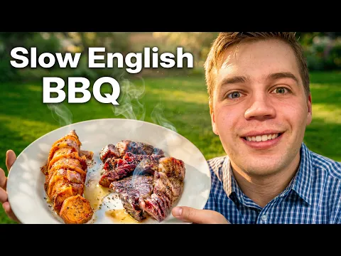 Slow English: Grilling Food Vocabulary and Listening Comprehension 