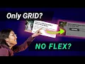 CSS grid cards with animated hover effect