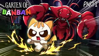 Escape! Clawrenzo (Part 1) VS MOYAM  Garten of banban 8