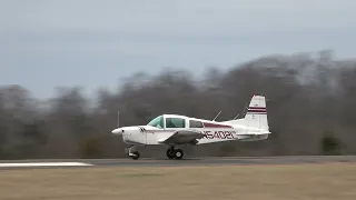Grumman AA5 N5402L departing KHWY 030324