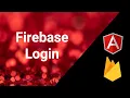 Quickly add Firebase login to Angular speedrun