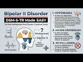 Bipolar II Disorder Explained Simply DSM-5-TR The Most Misdiagnosed Mood Disorder